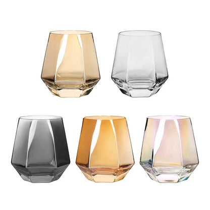 11oz / 320ml Hexagonal & Diamond Shaped Glass