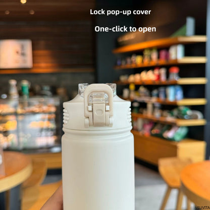 750ML Thermos Bottle With build-in Straw