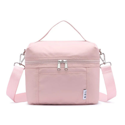 FREE SHIPPING! Insulated Lunch Bag With Shoulder Strap Portable Picnic Bag