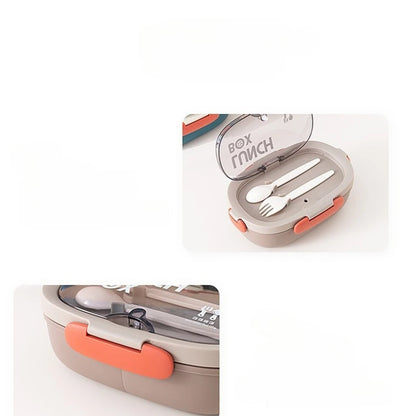 SET Lunch box+ bottle+cutlery