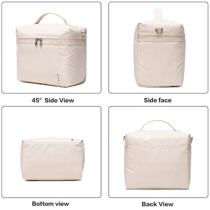 FREE SHIPPING! Insulated Lunch Bag With Shoulder Strap Portable Picnic Bag