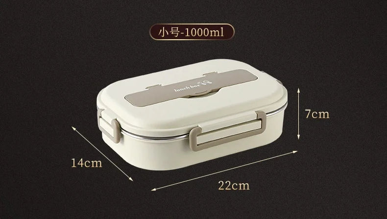 Full set Stainless Steel Insulated Lunch Box Set with Bag – Portable & Leakproof