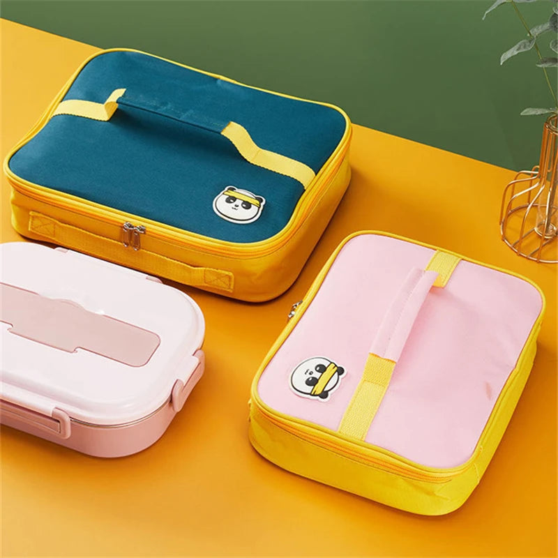 Lunch Bag Thermal insulation Large Capacity Bento Pouch