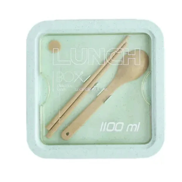1100ML Lunch Box Bento Box With Spoon Chopsticks