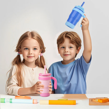 420ML Kids Insulated Tumbler with Straw