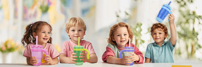 420ML Kids Insulated Tumbler with Straw