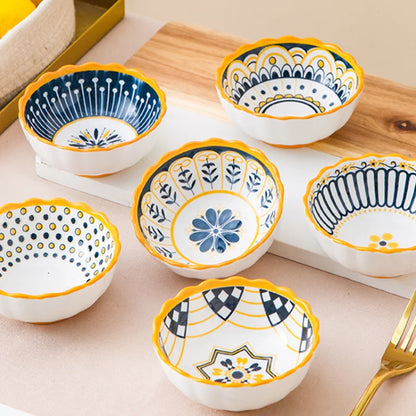 Set 4pcs/6pcs Ceramic Bowl 170ml – Rice-Soup-snack or dessert  Bowl