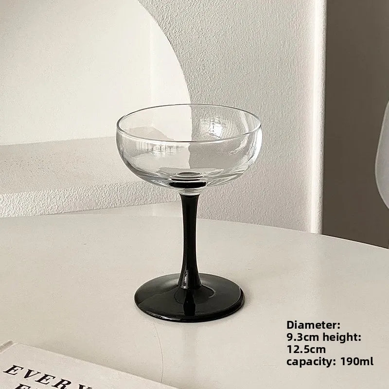 Pink Frosted Highball Glass – Elegant Cocktail & Champagne Glass