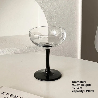 Pink Frosted Highball Glass – Elegant Cocktail & Champagne Glass