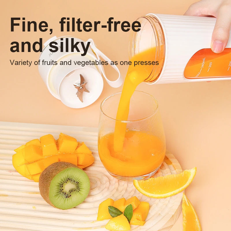 Powerful Portable Blender smoothies / Juicer travel cup Rechargeable Lcd Display