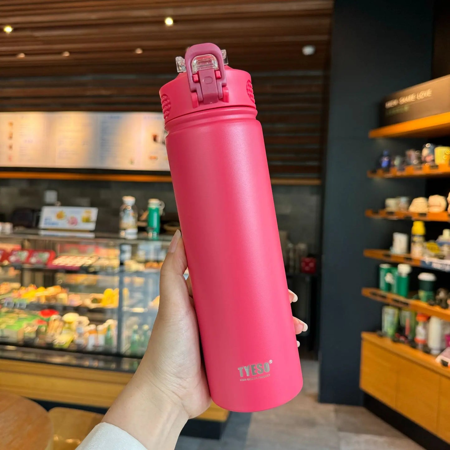 750ML Thermos Bottle With build-in Straw