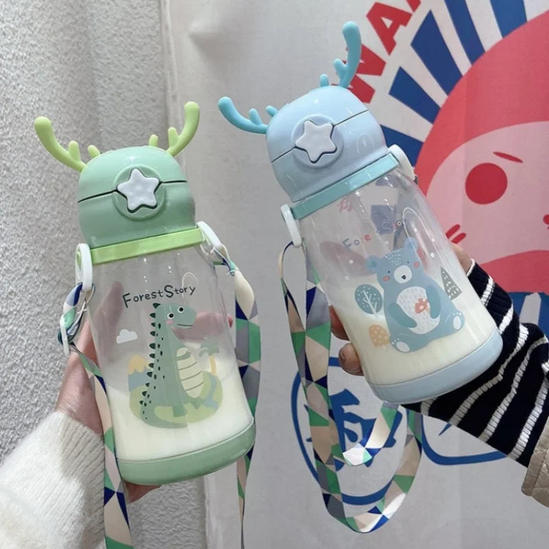 500ml Kids Water Sippy Cup – Portable Children’s Water Bottle