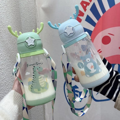 500ml Kids Water Sippy Cup – Portable Children’s Water Bottle