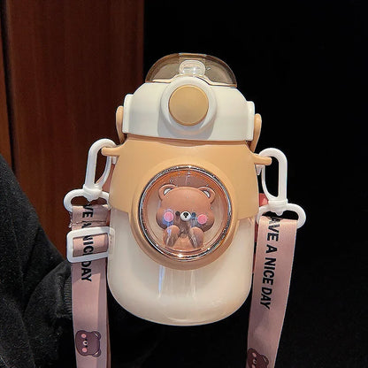 Cute Water Bottles With Straw