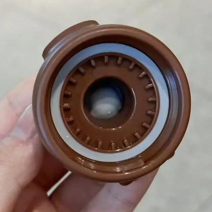 750ML Cute Water Bottle with Straw & Removable Strap