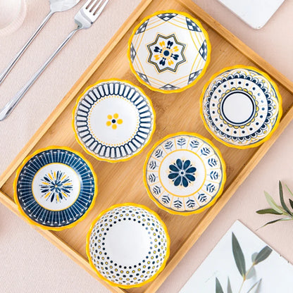 Set 4pcs/6pcs Ceramic Bowl 170ml – Rice-Soup-snack or dessert  Bowl