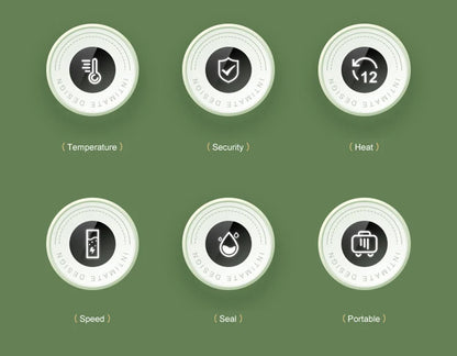 Electric portable thermos bottle style, Leakproof Portable Fast Water Boiling Thermos Bottle