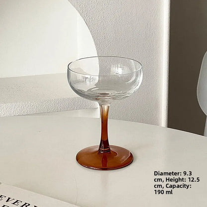 Pink Frosted Highball Glass – Elegant Cocktail & Champagne Glass