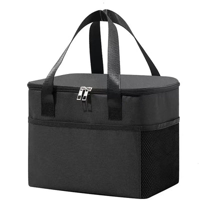 personalized gold letter printing picnic Bag Portable Lunch Bags Insulated Cooler Bag