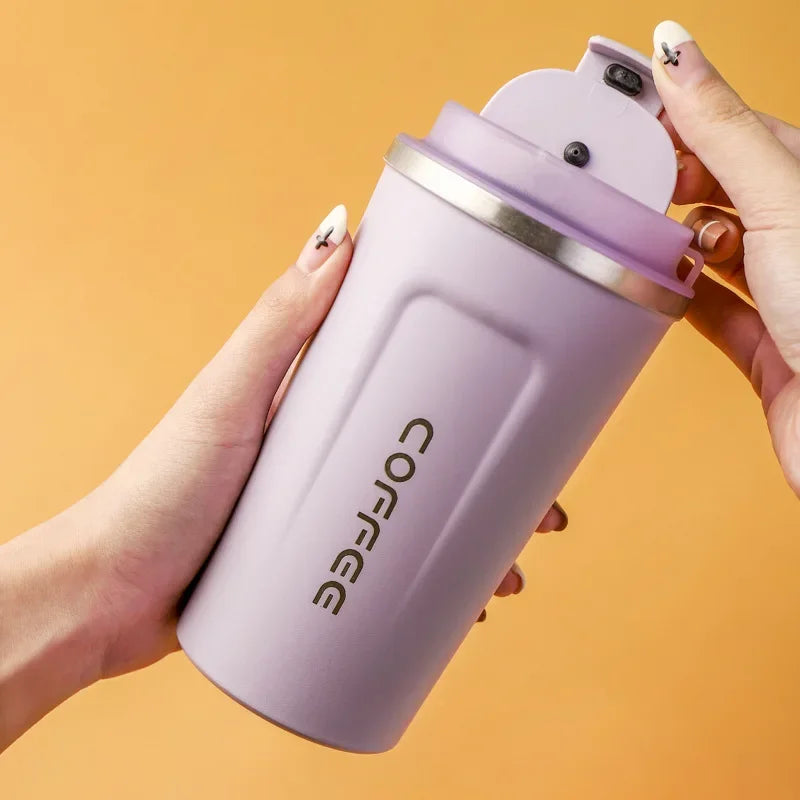 Smart Coffee Tumbler 510ml- Intelligent Temperature Display Travel Mug