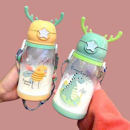 500ml Kids Water Sippy Cup – Portable Children’s Water Bottle