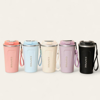 Smart Coffee Tumbler 510ml- Intelligent Temperature Display Travel Mug